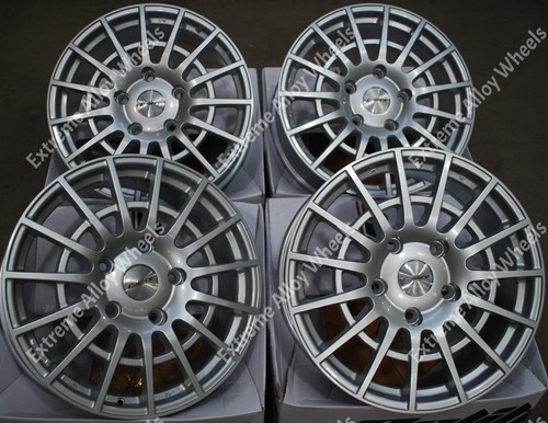 Silver sport alloy wheels - 18",