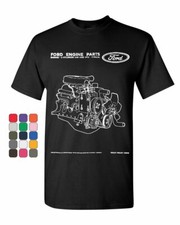 Ford Engine Parts T-Shirt 6
