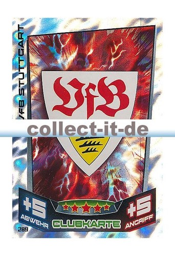 Match attax 289 club - 13/14,