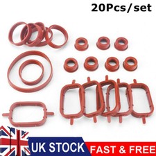 FITS BMW M47 M57 E46 E53 E60 E63 E65 E87 E90 E91 INTAKE INLET MANIFOLD GASKETS..