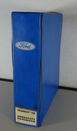 Workshop manual ford - workshop,