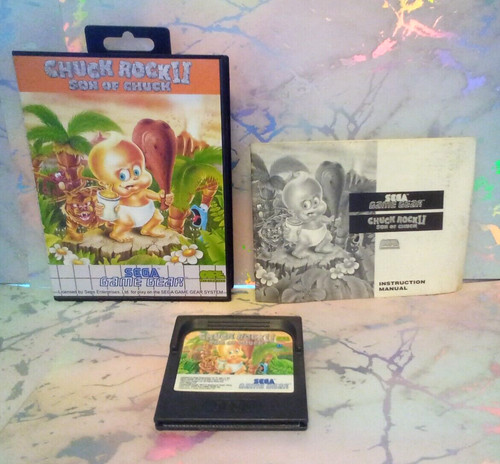Sega game gear chuck rock - sega,