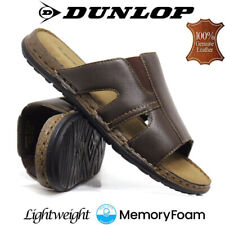 Mens Leather Memory Foam