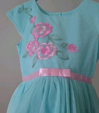 kids Girls Dress Light Blue