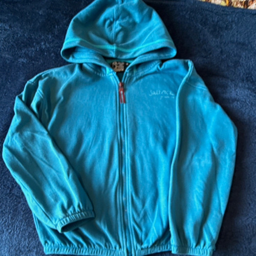 Saltrock girls turquoise zip