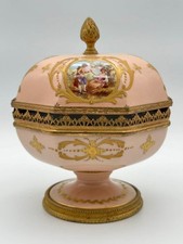 Sevres Style Pink Porcelain