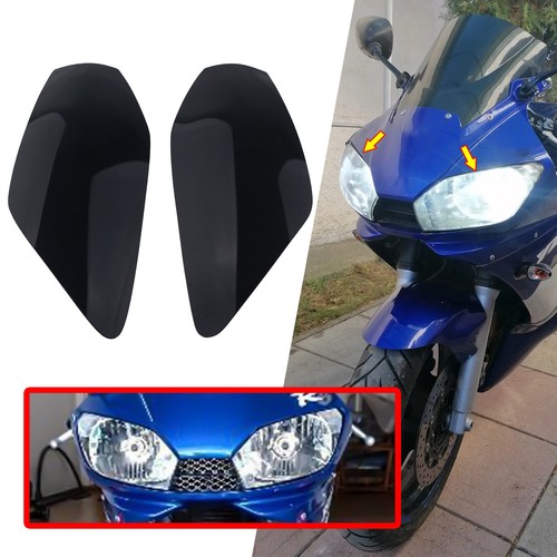 Black headlight lamp lens - black,
