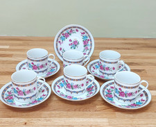 Set of 6 Chinese Floral
