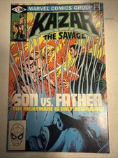 Marvel Comics Kazar The Savage