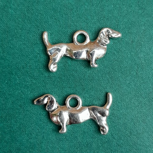 10x dachshund dog charm - 10x,