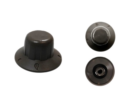 Grey gas tap knob - /knob, for