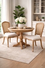 French Style Solid Wood Rattan