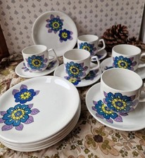 16pc Vintage Wood & Sons Tea