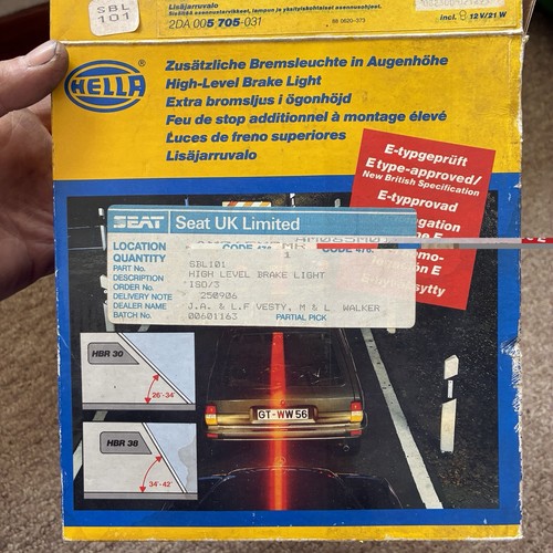 Nos hella universal - hella, brake