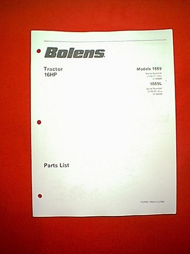 Bolens tractor twin - tractor, hp