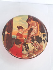 Vintage Parkinsons Of Doncaster  Farm Animals Sweet Tin.