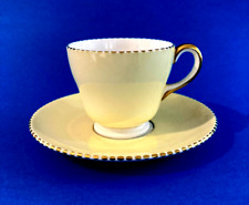 WEDGWOOD LOUISE POWELL DEMI TASSE CUP & SAUCER - 1930