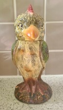 BURSLEM POTTERY (??) GROTESQUE BIRD INSPIRED BY MARTIN BROTHERS - 24cm Tall