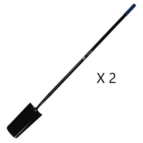 Long handled digging - handled, spade