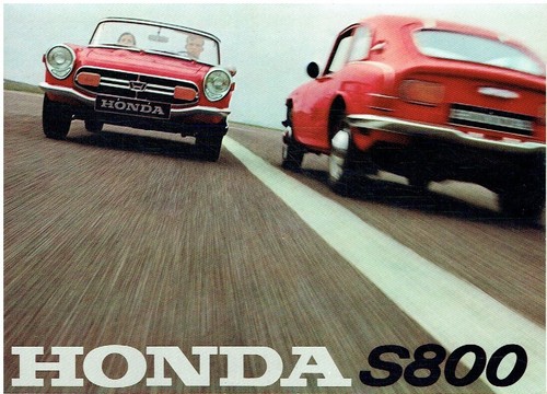 Honda s800 coupe convertible - honda,