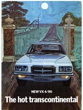 Vauxhall VX 4/90 FE 2300 Early-Mid 1972 UK Market Sales Brochure Victor