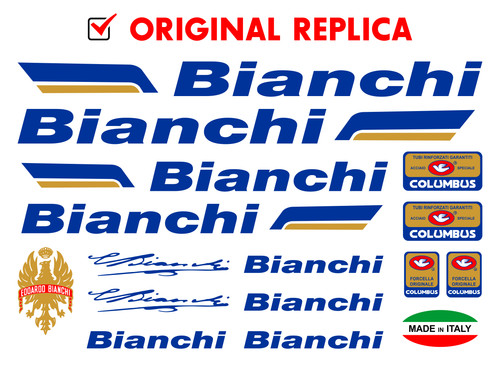 Bianchi decals stickers - bianchi,