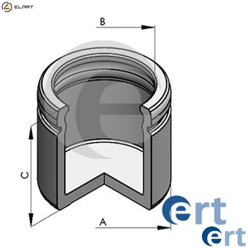 Piston brake caliper - brake, 150595-c