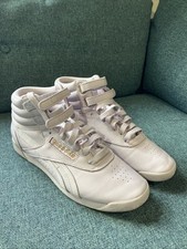 Reebok Cardi B x The 54-11 Anniv. Freestyle Hi Quartz Glow Lilac Fog UK 5