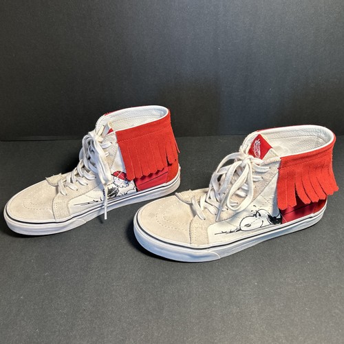 Vans peanuts snoopy sk8 hi - peanuts,