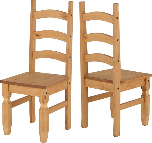 Corona dining chair pair x2 - corona, (x2
