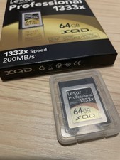 XQD memory card 64GB Lexar for
