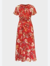 Hobbs Sarah Floral Midi