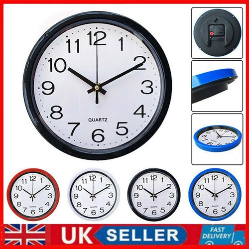Round wall clock - wall, quartz