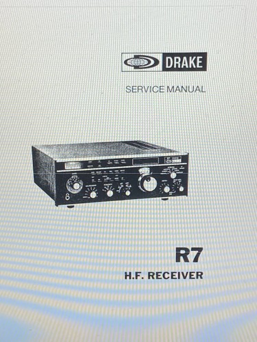 Drake receiver service - r7, hf