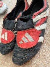 RARE ORIGINAL 1998 ADIDAS PREDATOR ACCELERATOR FOOTBALL BOOTS UK 9