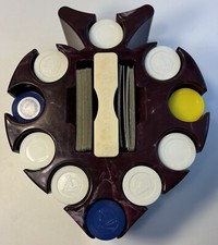 Vintage Plastic Poker Chip Set