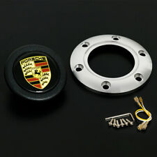 Porsche 911 964 993 997 Silver Horn Button For MOMO OMP NRG Steering Wheels