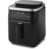 BREVILLE Halo Steam VDF133 Air Fryer - Black - BOX DAMAGE