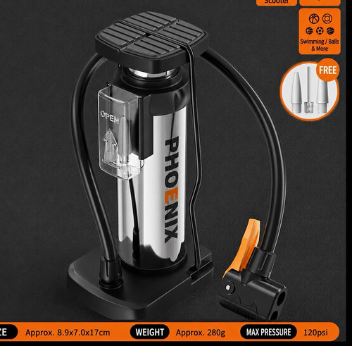 Phoenix portable foot pump - portable,