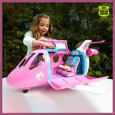 Barbie Airplane Toy Set With