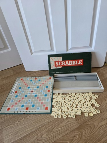 Vintage scrabble board game - vintage,