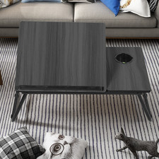 Folding laptop table stand bed - table,