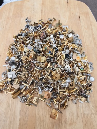 Large job lot cufflinks - large,