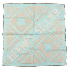 HERMES Carre 42 Silk 100%