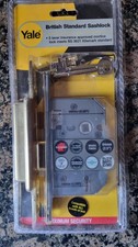 Yale 5 Lever. 2.5"  Insurance approved,  Maximum Security Sash Lock