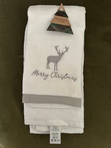 Pack christmas tea towels - of, 2