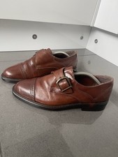 Barratts Quality mens shoes Conker Brown Uk Size 7 Eu 41 Vgc