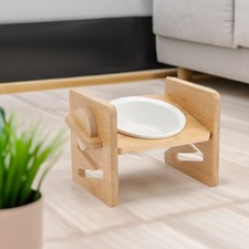 Pet Dog Cat Feeder Bowl Food