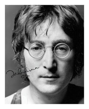 John Lennon Autograph Signed & Framed Photo