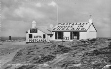 Vintage Postcard FIRST AND LAST HOUSE IN ENGLAND, LAND'S END Cornwall  (BA09)